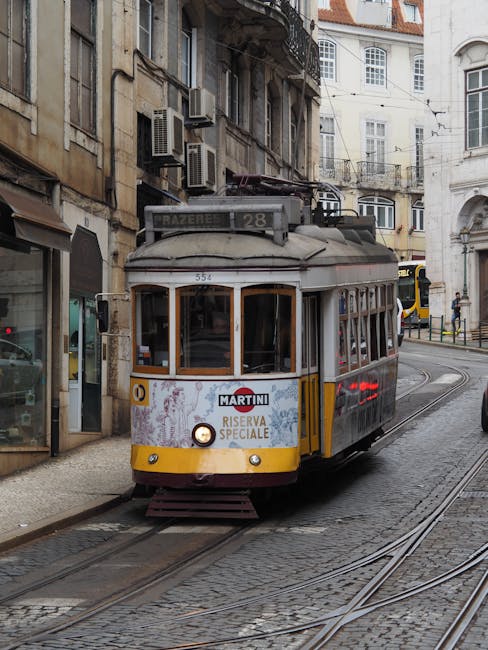 Alfama Tram 28 street