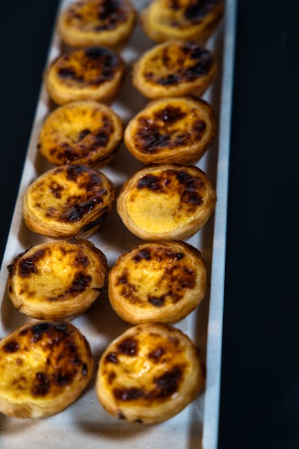 Pastel de nata closeup