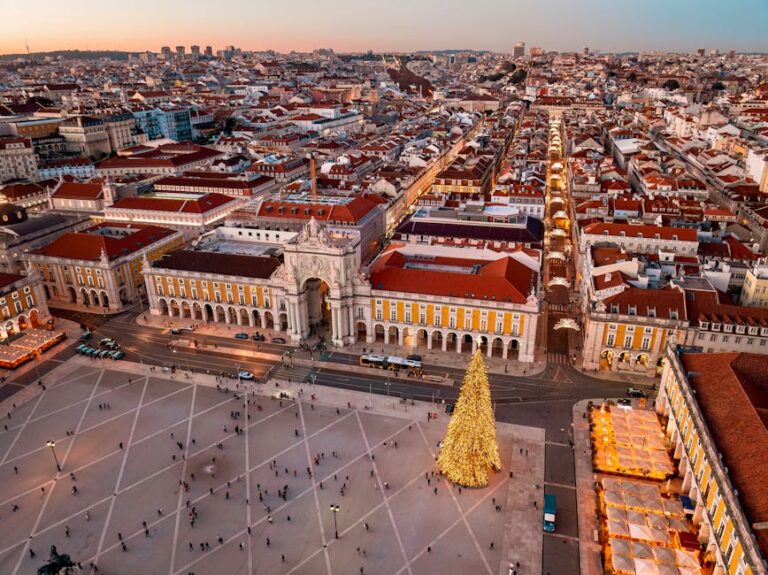 Praça do Comércio sunset